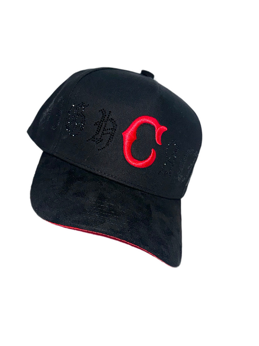 Black Crystals Hat